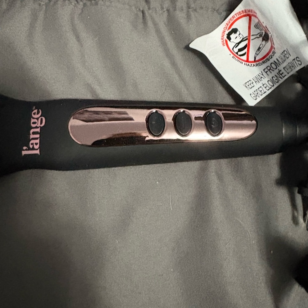 Lange Le Vite Straightening Brush - Black and Pink - Picture 4 of 5